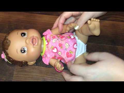 Baby Alive Baby All Gone Doll Feeding, Changing, and Name Announcement Video