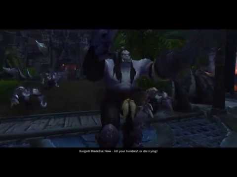 Warlord intro - Kargath Bladefist