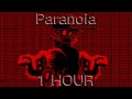 Paranoia 1 HOUR | FNF: Mario's Madness V2