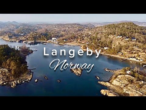 Exploring the Fjord of Sandefjord with Mavic Mini Drone - Langeby, Norway