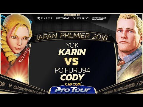 Yok (Karin) vs Poifuru94 (Cody) - Japan Premier Day 1 Pools - SFV - CPT 2018