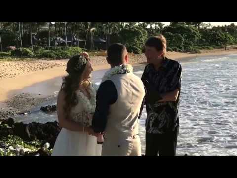 PonchoMan Kuanoni Ukulele Music for the Newlyweds Mr. & Mrs. Morris of Cali 11/16 Big Island Hawaii