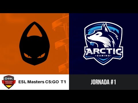 X6tence vs. Arctic Gaming [Overpass] ESL Masters CS:GO Temporada 1 - Jornada #1