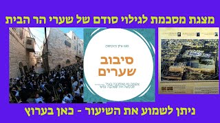 מצגת על מנהג סיבוב שערים