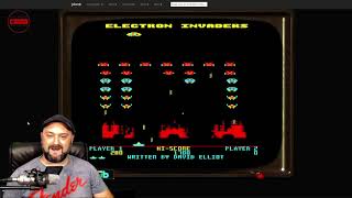 Electron Invaders - Acorn Electron BBC Micro - Retro Gaming - Space Invaders