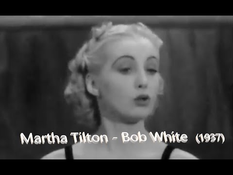 Martha Tilton & Benny Goodman - Bob White (1937)