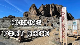 Fort Rock State Park: Hike Through a Volcanic Crater!