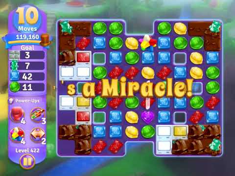 Wonka’s world of candy level 422