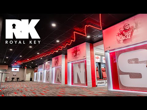 Inside the ARKANSAS RAZORBACKS’ $160,000,000 FOOTBALL Facility | Royal Key