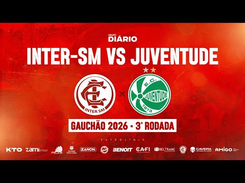 Acompanhe Inter-SM X Juventude pela 3ª rodada do Gauchão 2026