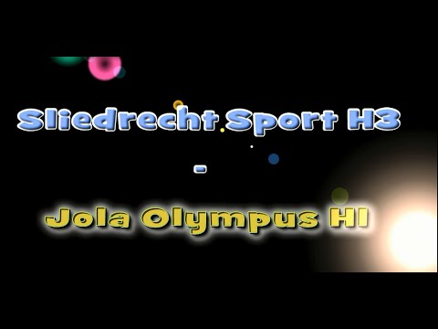 Sliedrecht Sport H3 -  Jola Olympus H1 ~28 Nov 2014~