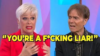 Cliff Richard Kicked Off Loose Women After Heated Altercation with Denise Welch