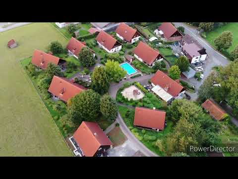 Feriendorf Naturpur Bellersen Brakel Drohne Aufnahme