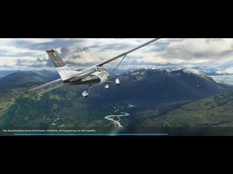 Flight Simulator 2020 Cessna 152 Flugplatz finden und richtig anfliegen mit Kompass und Funk