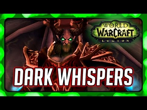 Dark Whispers - WoW Legion Pre-Launch Event - Turning into a Dread Lord in Orgrimmar
