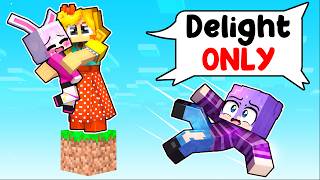 TRAPPED with Miss Delight on Skyblock!