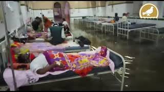 Patients, staff wade through knee-deep rainwater in Osmania hospital - Download this Video in MP3, M4A, WEBM, MP4, 3GP