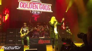 Saxon - Ace of Spades (with Phil Campbell & Mikkey Dee) (Metal Hammer Golden Gods 2016) 13/6/16
