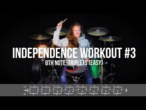 Independence Workout #3 - 8th NoteTriplets (Easy Version)
