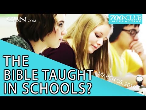 Bible Taught in Schools | Full Episode | 700 Club Interactive - March 6, 2019