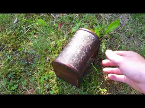 Schatzkiste am Teich gefunden //DieDreiVollidioten//