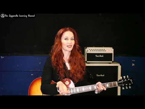 When the Levee Breaks guitar lesson - riffs  standard and open tuning. 1 of 3. Gretchen Menn for ZLC