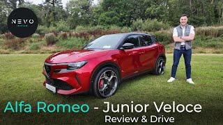 Alfa Romeo Junior Veloce Review & Drive - 280hp Electric Hot Hatch