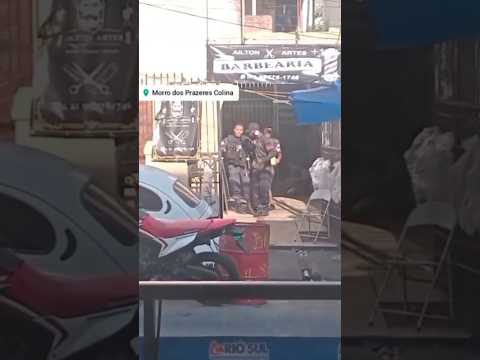 POLICIAL BALEADO É EXPULSO POR TRAFICANTES DO MORRO DOS PRAZERES NO RIO DE JANEIRO!