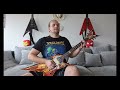 Megadeth - Bodies - Guitar Cover #megadeth