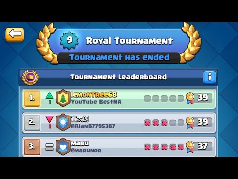 Flawless 39-0 #1 Finish in the Global Tournament with 3.0 xbow
