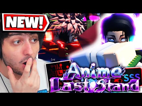 Getting the NEW Jujutsu Kaisen Units in Anime Last Stand Roblox!