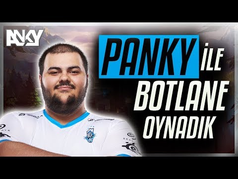 PANKY İLE BOT LANE OYNADIK // ANKY PANKY BOTLANE OYNARSA ?