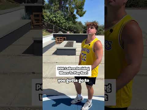 POV: LeBron Deciding Where To Play Next