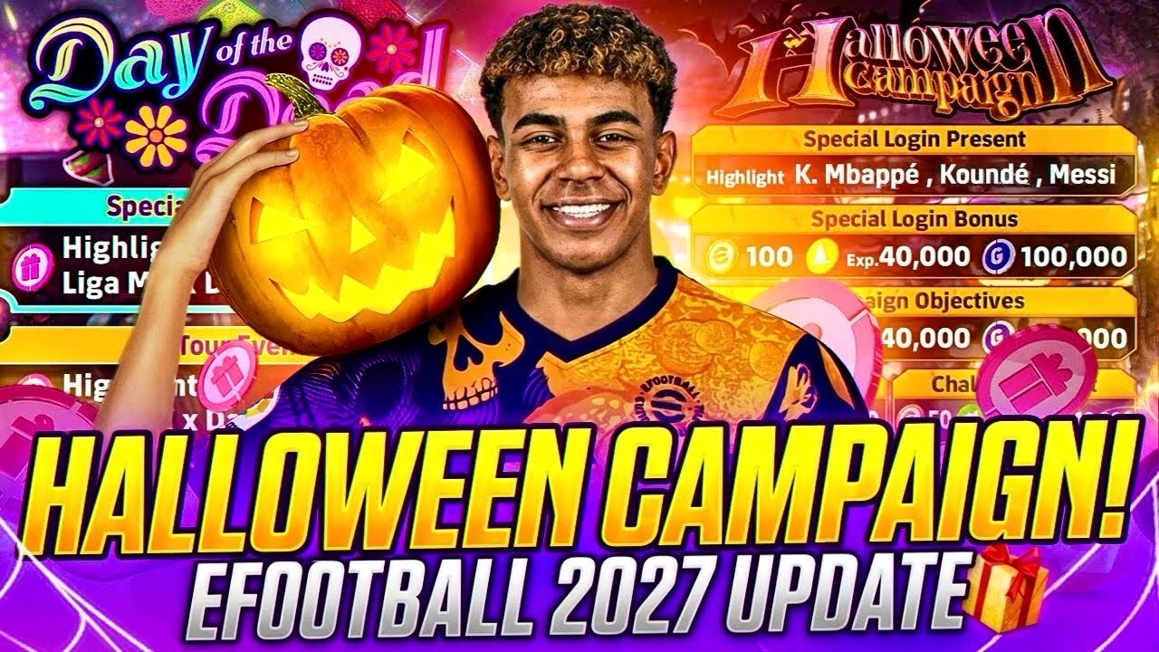 EFOOTBALL SE ACTUALIZA🎃PERO CON REGALOS!🎁😳 eFootball 2027