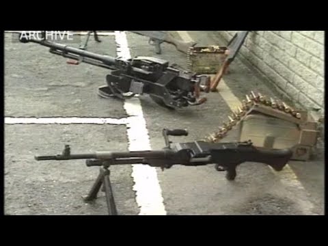 IRA ambush a british Puma helicopter in Crossmaglen South Armagh, September 1993