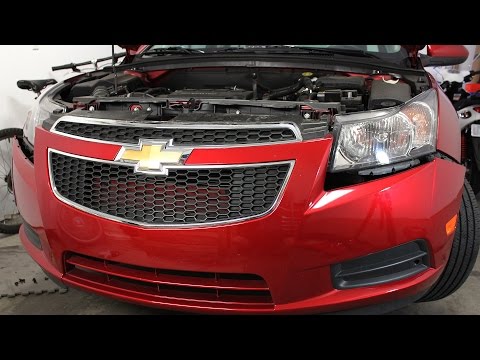Chevrolet Chevy Cruze Front Bumper Cover Removal And Installation (2012 - 2014)