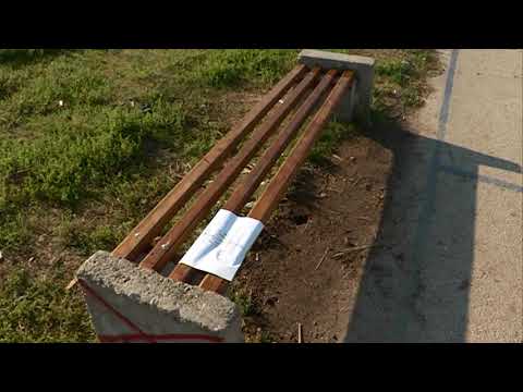 Popravljene klupe koje su nepoznati počinioci polomili u Rasadničkoj ulici