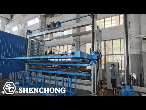 SC 5T 10Layer Sheet Metal Storage System 6015 Test Video