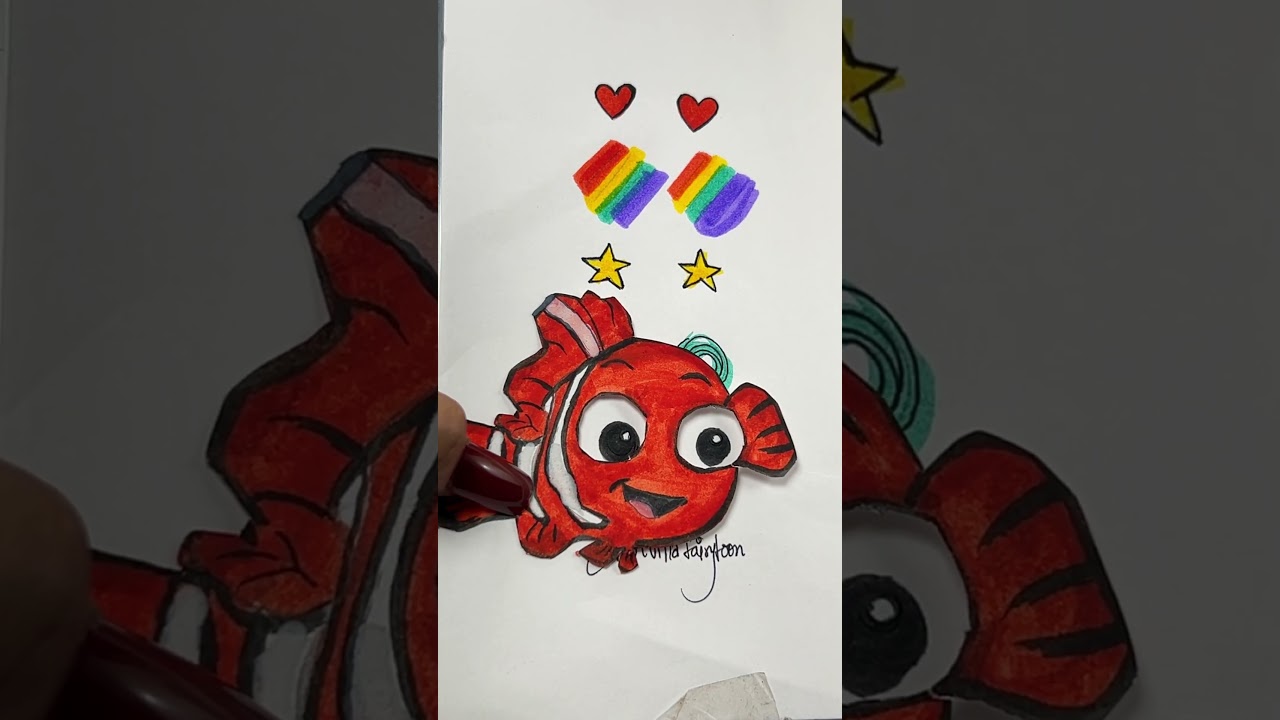 Find Nemo Real eyes 👁️👀#shorts #viral #satisfying