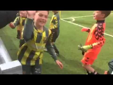 Voorschoten '97 F1 wint kwartfinale van de Haaglanden Cup