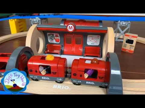 *Thomas the Tank Engine* - GORDON & VICTOR RACE AROUND WITH BRIO METRO RAILWAY THOMAS TOMY TRACK BUI