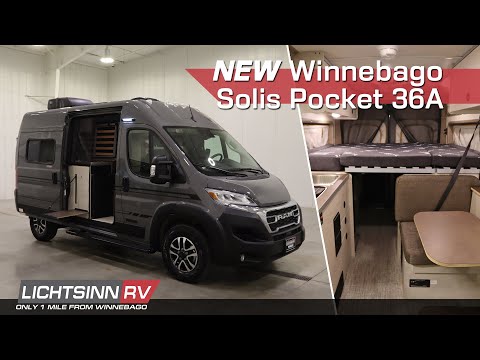 New Winnebago Solis Pocket 36A - Class B Gas Camper Van - LichtsinnRV.com