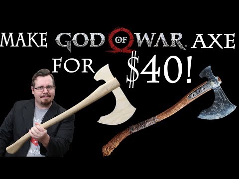 Make Kratos' God of War axe for $40