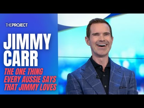 The One Thing Every Aussie Says That Comedian Jimmy Carr Loves
