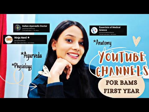 YouTube *channels* for bams first year📕✅*free resources for students| Kritika Pandey