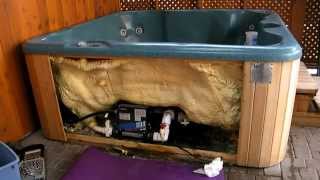 Replacing the Costco Aruba hottub pump