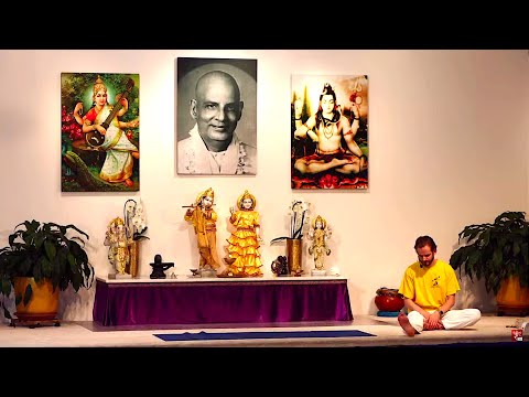 Yogastunde Mittelstufe Yoga Vidya Grundreihe: "Meditatives Halten" mit Ishwara 16:15 Uhr 01.07.2020