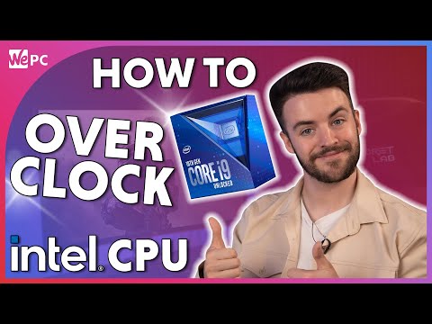 How To OVERCLOCK an Intel CPU 2021!