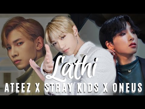 STRAY KIDS X ATEEZ X ONEUS - 'Lathi (ꦭꦛꦶ)' ft. Sara Fajira [FMV]