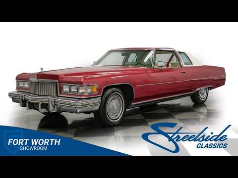 1975 Cadillac Coupe DeVille (CC-2086420) for sale in Ft Worth, Texas